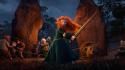 Pixar disney company redheads brave bears swords wallpaper