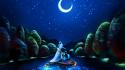 Princess jasmine night sky alice x zhang wallpaper