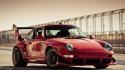 Red cars germany racing coupe porsche 911 brand wallpaper