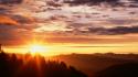 Sunrise tennessee gap great smoky mountains wallpaper
