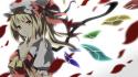Vampires flandre scarlet simple background anime girls wallpaper