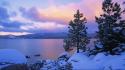 Winter lakes lake tahoe colors wallpaper