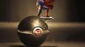 Poke balls superman video games wallpaper
