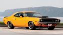 Cars muscle vehicles yellow wallpaper