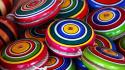 Mexican multicolor toys children yoyo wallpaper