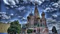 Moscow red square russia cathedrals cityscapes wallpaper