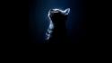 Animals black background cats silhouettes wallpaper