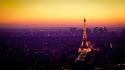 Eiffel tower france paris cityscapes horizon wallpaper
