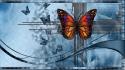 Artwork anime butterflies wallpaper