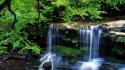 Landscapes west national waterfalls wallpaper