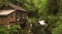 Mill vancouver lakes cedar washington creek wallpaper