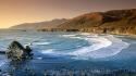 Beach california range santa lucia sand dollar wallpaper