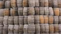 Valley california wine stacked barrels wallpaper