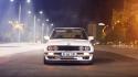 Bmw cars white e30 front view stance wallpaper
