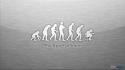 Men human evolution wallpaper