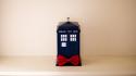 Tardis bows doctor who objects wallpaper