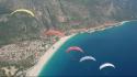 Turkey oludeniz fethiye paragliding wallpaper