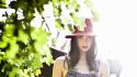 Women hats krysten ritter wallpaper