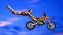 Motorbikes motorcycles acrobatics wallpaper