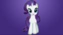 My little pony rarity simple background pixelated wallpaper
