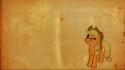 Paper old my little pony applejack wallpaper