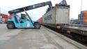 Trucks trainway containers maersk line wallpaper