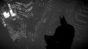 Batman silhouette the dark knight rises wallpaper