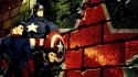 Captain america marvel comics wallpaper