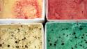 Green red multicolor chocolate food ice cream wallpaper