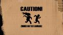 Zombies may caution wallpaper