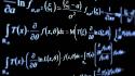 Abstract numbers macro formulas wallpaper