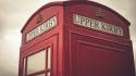 Britain phone booth english telephone wallpaper