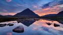 Clouds nature rocks scotland rivers skyscapes reflections wallpaper