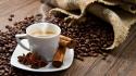 Coffee beans beverages wallpaper