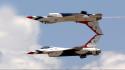 Fighting falcon jet aircraft thunderbirds (squadron) widescreen wallpaper