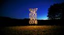 Lamp text quotes grass saying effects art wallpaper