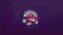 Sports purple nba basketball logos toronto raptors wallpaper
