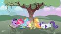 Afternoon my little pony: friendship is magic wallpaper