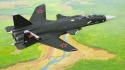 Aircraft military sukhoi su-47 berkut russians wallpaper