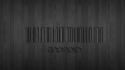 Black android barcode wallpaper