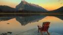 Landscapes canada escape lakes banff national park mount wallpaper
