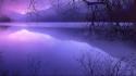 Landscapes purple lakes national park washington crescent wallpaper