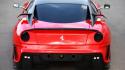 Ferrari 599xx rear wallpaper