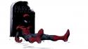 Spider-man tombstones marvel peter parker ultimate icon wallpaper