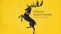 Game of thrones house baratheon stag wallpaper