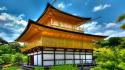 Japan kyoto hdr photography golden pavilon kinkakuji wallpaper