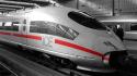 Red line speed ice train wallpaper