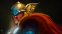 Thor superheroes artwork marvel comics gods norse wallpaper