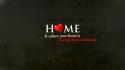 Home funny typography textures hearts black background wallpaper