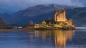 Landscapes scotland eilean donan castle wallpaper